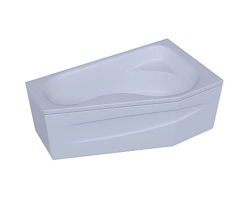 Заказать Акриловая ванна Aquatek Медея 170x95 R MED180-0000010 без гидромассажа с фронтальной и торцевой панелью (левая) с каркасом (вклеенный) со слив-переливом в магазине сантехники Santeh-Crystal.ru