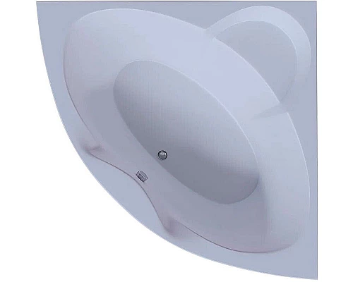 Заказать Акриловая ванна Aquatek Поларис-1 140х140 POL1-0000030 без гидромассажа с фронтальной панелью с каркасом (вклеенный) со слив-переливом в магазине сантехники Santeh-Crystal.ru