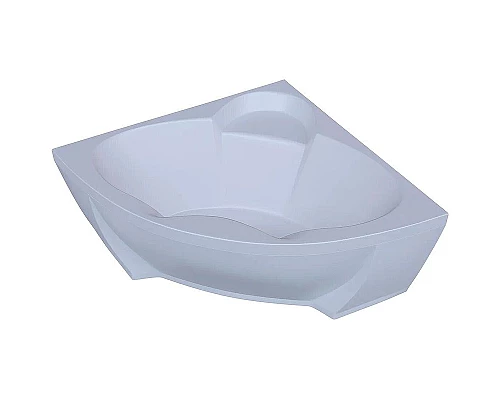 Купить Акриловая ванна Aquatek Поларис-2 155х155 POL2-0000041 без гидромассажа с фронтальной панелью с каркасом (вклеенный) со слив-переливом в магазине сантехники Santeh-Crystal.ru
