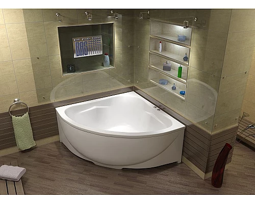 Купить Акриловая ванна Bas Империал 150x150 В 00012 без гидромассажа в магазине сантехники Santeh-Crystal.ru