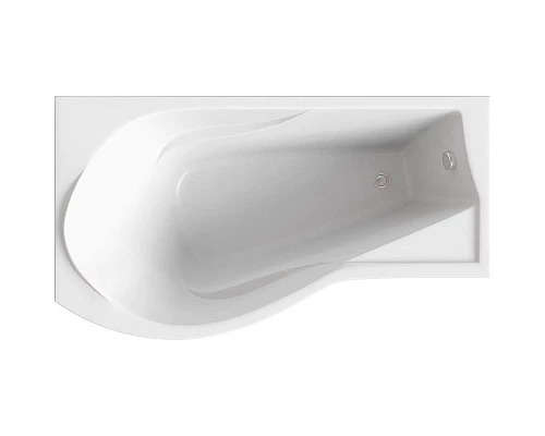 Приобрести Акриловая ванна Bas Капри 170x95 L В 00015 без гидромассажа в магазине сантехники Santeh-Crystal.ru