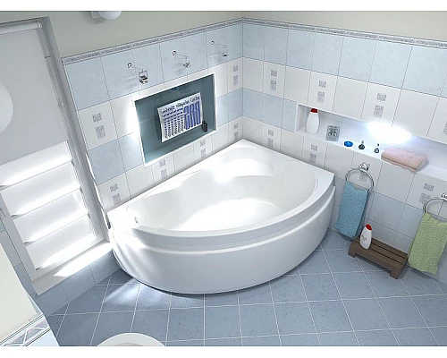 Заказать Акриловая ванна Bas Лагуна 170x110 R В 00020 без гидромассажа в магазине сантехники Santeh-Crystal.ru