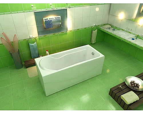 Купить Акриловая ванна Bas Мальта 170x75 В 00023 без гидромассажа в магазине сантехники Santeh-Crystal.ru