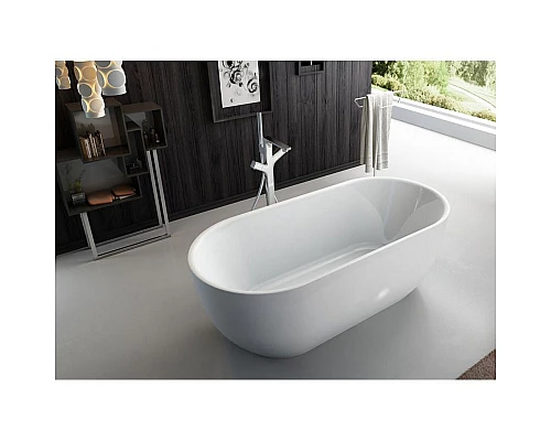 Приобрести Акриловая ванна BelBagno BB70-1500-800 150х80 без гидромассажа в магазине сантехники Santeh-Crystal.ru