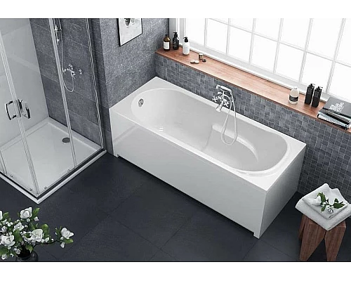 Купить Акриловая ванна Berges Lumbo 150x75 050004 без гидромассажа в магазине сантехники Santeh-Crystal.ru