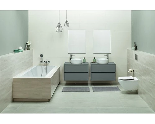 Купить Акриловая ванна Cersanit Crea 150x75 P-WP-CREAx150NL без гидромассажа в магазине сантехники Santeh-Crystal.ru