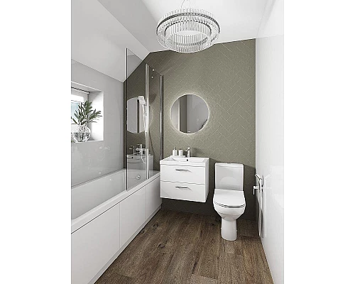 Приобрести Акриловая ванна Cersanit Nature 170x70 64244 без гидромассажа в магазине сантехники Santeh-Crystal.ru