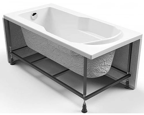 Заказать Акриловая ванна Cersanit Santana 170x70 63325 без гидромассажа в магазине сантехники Santeh-Crystal.ru