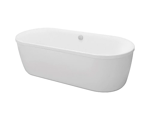 Акриловая ванна Cezares Metauro 180x80 METAURO-Central-180-80-40-W-MATT Белая матовая без гидромассажа