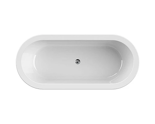 Заказать Акриловая ванна Cezares Slim 180x80 SLIM CENTRAL-180-80-60-W37-SET без гидромассажа в магазине сантехники Santeh-Crystal.ru