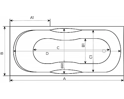 Приобрести Акриловая ванна Creto Etna 150х70 1-1122 без гидромассажа в магазине сантехники Santeh-Crystal.ru