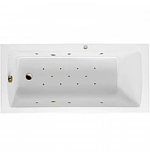 Акриловая ванна Excellent Aquaria 170x75 WAEX.AQU17.RELAX.BR с гидромассажем