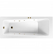 Акриловая ванна Excellent Ava 160x70 WAEX.AVA16.SOFT.BR с гидромассажем