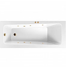 Акриловая ванна Excellent Ava 170x70 WAEX.AVA17.SOFT.BR с гидромассажем