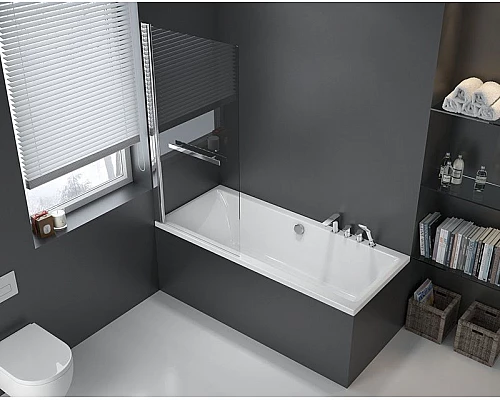 Приобрести Акриловая ванна Excellent Pryzmat 170 Белая в магазине сантехники Santeh-Crystal.ru