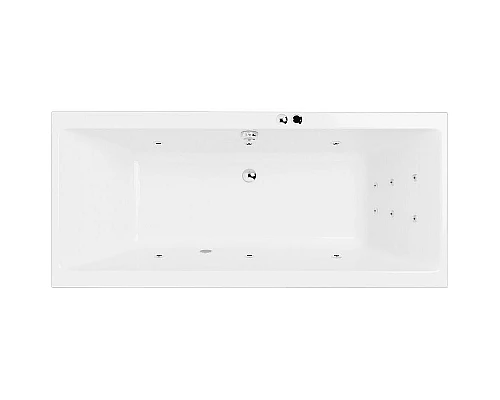 Купить Акриловая ванна Excellent Pryzmat 160x75 WAEX.PRY16.LINE.CR с гидромассажем в магазине сантехники Santeh-Crystal.ru