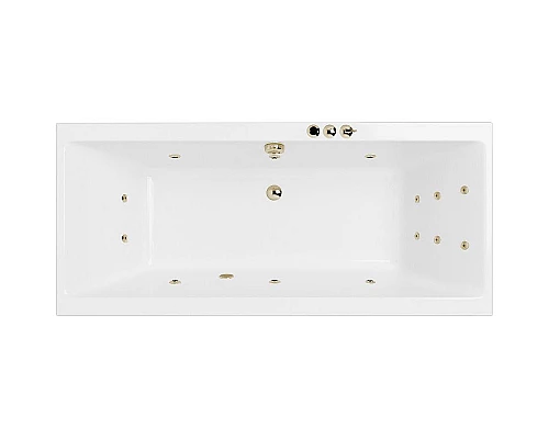 Заказать Акриловая ванна Excellent Pryzmat 150x75 WAEX.PRY15.SMART.BR с гидромассажем в магазине сантехники Santeh-Crystal.ru