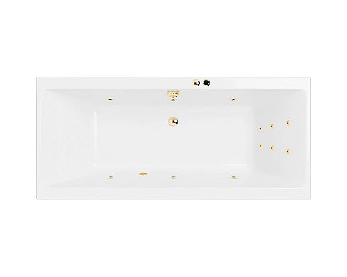 Купить Акриловая ванна Excellent Pryzmat 160x75 WAEX.PRY16.LINE.GL с гидромассажем в магазине сантехники Santeh-Crystal.ru