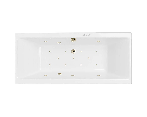 Купить Акриловая ванна Excellent Pryzmat 180x80 WAEX.PRY18.RELAX.BR с гидромассажем в магазине сантехники Santeh-Crystal.ru