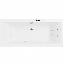 Акриловая ванна Excellent Pryzmat 200x90 WAEX.PRY20.LINE.BR с гидромассажем