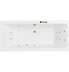 Акриловая ванна Excellent Pryzmat 200x90 WAEX.PRY20.SMART.BR с гидромассажем