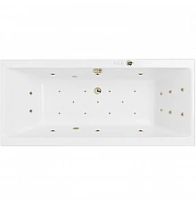 Акриловая ванна Excellent Pryzmat 200x90 WAEX.PRY20.ULTRA.BR с гидромассажем