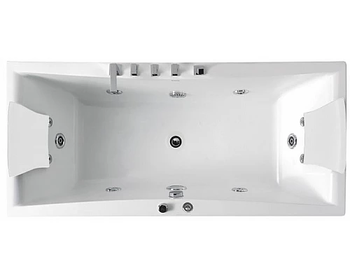 Купить Акриловая ванна Gemy G9076B 177х81 с гидромассажем в магазине сантехники Santeh-Crystal.ru