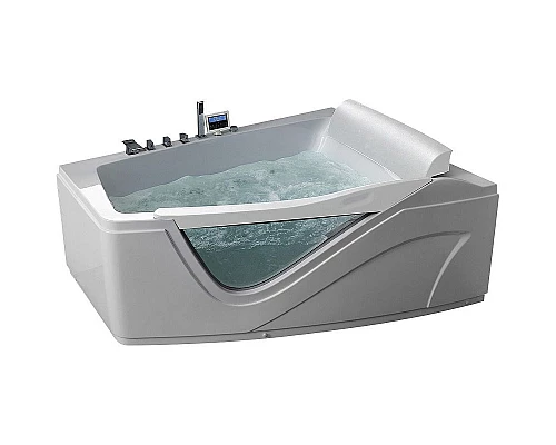 Заказать Акриловая ванна Gemy 170х130 G9056 K R с гидромассажем в магазине сантехники Santeh-Crystal.ru