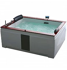Акриловая ванна Gemy 186х151 G9052 II K L с гидромассажем