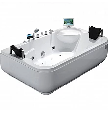 Акриловая ванна Gemy 180х116 G9085 O R с гидромассажем