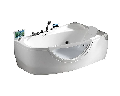 Приобрести Акриловая ванна Gemy 171x99 G9046 II O R с гидромассажем в магазине сантехники Santeh-Crystal.ru