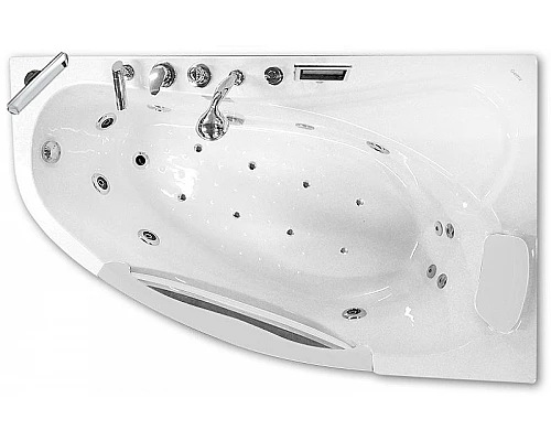 Приобрести Акриловая ванна Gemy 171x99 G9046 II O R с гидромассажем в магазине сантехники Santeh-Crystal.ru