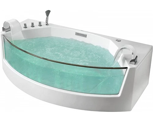 Заказать Акриловая ванна Gemy G9079 200х105 с гидромассажем в магазине сантехники Santeh-Crystal.ru