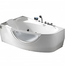 Акриловая ванна Gemy 171x99 G9046 II K L с гидромассажем