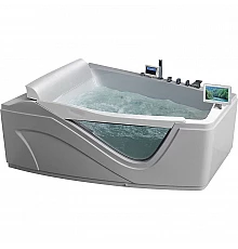Акриловая ванна Gemy 170х130 G9056 O L с гидромассажем