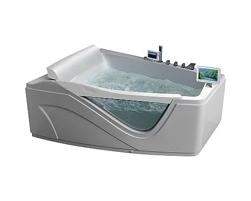 Купить Акриловая ванна Gemy 170х130 G9056 O L с гидромассажем в магазине сантехники Santeh-Crystal.ru