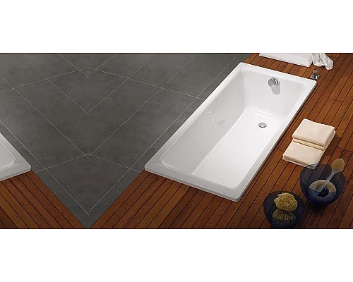 Заказать Стальная ванна Kaldewei Puro 653 180x80 256300013001 с покрытием Easy-clean в магазине сантехники Santeh-Crystal.ru