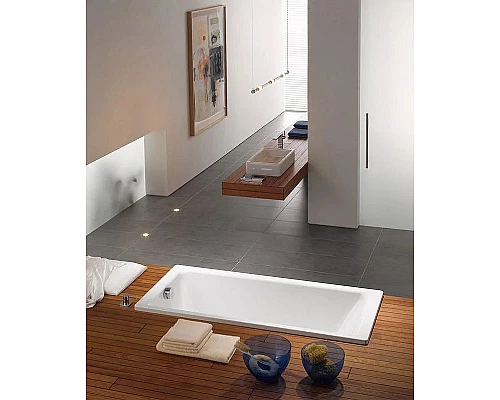 Купить Стальная ванна Kaldewei Puro 653 180x80 256300010001 без покрытия в магазине сантехники Santeh-Crystal.ru