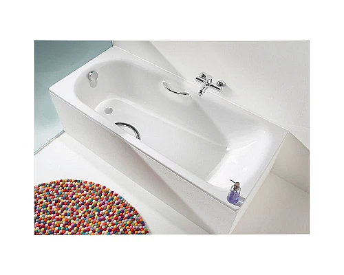 Купить Стальная ванна Kaldewei Saniform Plus Star 336 170х75 133600013001 с покрытием Easy-clean с отверстиями под ручки в магазине сантехники Santeh-Crystal.ru