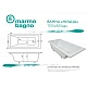 Заказать Ванна из литьевого мрамора Marmo Bagno Ницца 170x80 MB-N170-80 без гидромассажа в магазине сантехники Santeh-Crystal.ru