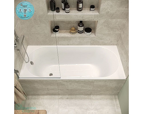 Купить Ванна из литьевого мрамора Marmo Bagno Патриция 170x75 MB-PA170-75 без гидромассажа в магазине сантехники Santeh-Crystal.ru