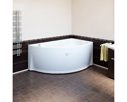 Купить Акриловая ванна Radomir Vannesa Модерна 160x100 R 2-01-0-2-1-214 Белая без гидромассажа в магазине сантехники Santeh-Crystal.ru