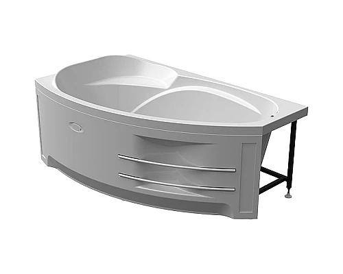Приобрести Акриловая ванна Radomir Vannesa София 169х99 L 2-76-2-1-0-223 с гидромассажем Баланс Хром в магазине сантехники Santeh-Crystal.ru