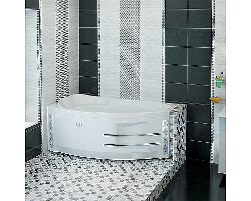 Купить Акриловая ванна Radomir Vannesa София 169х99 L 2-75-2-1-0-223 с гидромассажем Классик Хром в магазине сантехники Santeh-Crystal.ru