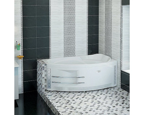 Приобрести Акриловая ванна Radomir Vannesa София 169х99 R 2-77-2-2-0-223 с гидромассажем Актив Хром в магазине сантехники Santeh-Crystal.ru