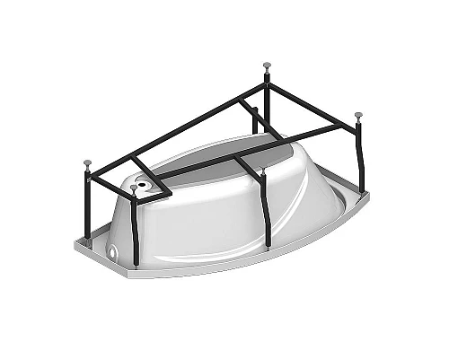 Купить Акриловая ванна Radomir Vannesa София 169х99 R 2-75-2-2-0-223 с гидромассажем Классик Хром в магазине сантехники Santeh-Crystal.ru