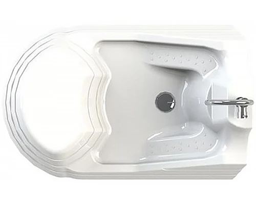 Приобрести Акриловая ванна Radomir Вуду 120х80 1-01-0-0-1-165 Белая в магазине сантехники Santeh-Crystal.ru