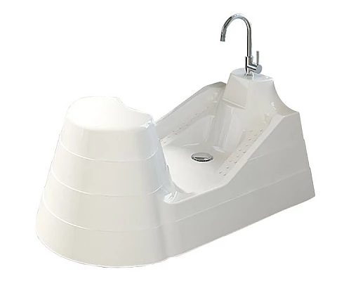 Приобрести Акриловая ванна Radomir Вуду 120х80 1-01-0-0-1-165 Белая в магазине сантехники Santeh-Crystal.ru