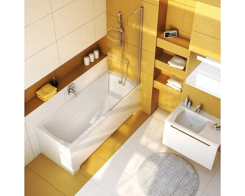 Приобрести Акриловая ванна Ravak Classic 120x70 C861000000 без гидромассажа в магазине сантехники Santeh-Crystal.ru