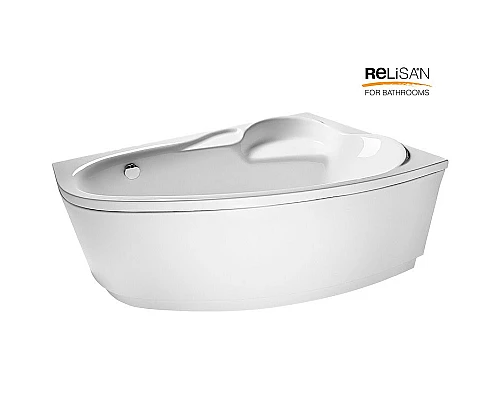 Купить Акриловая ванна Relisan Ariadna 145x95 R Гл000001417 без гидромассажа в магазине сантехники Santeh-Crystal.ru